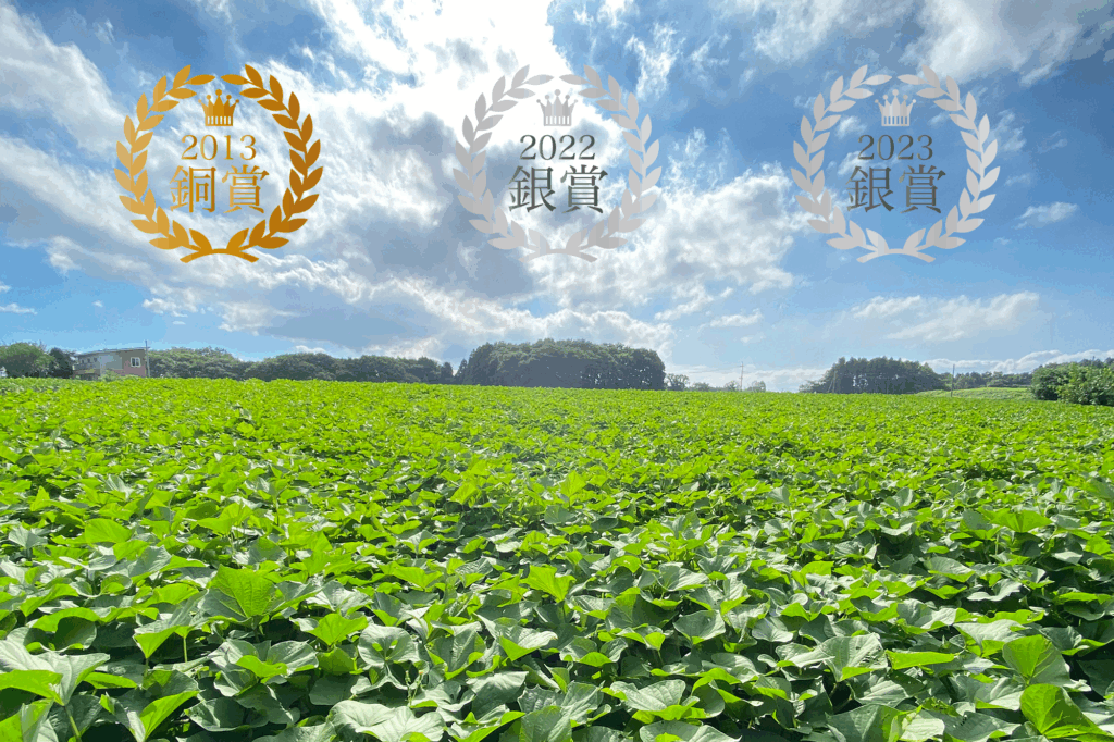 三つ星生産者
干しいも品評会入賞